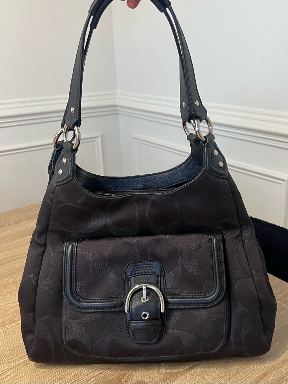 Coach Black Shoulder Bag